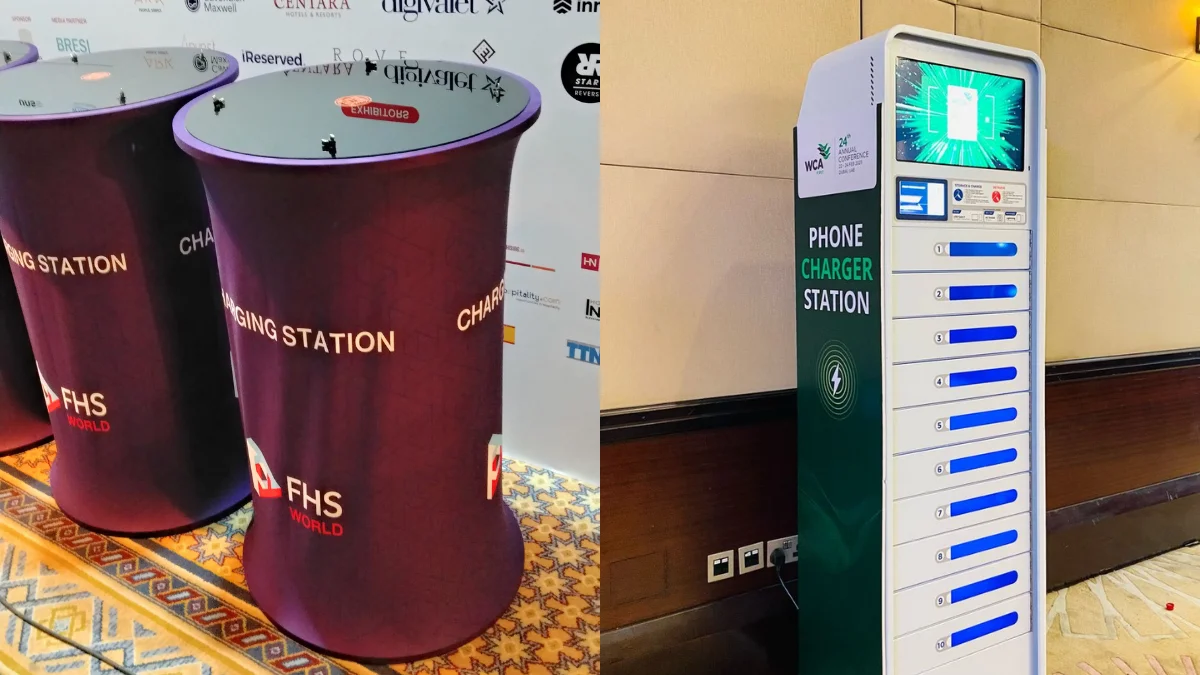 Main Page locker and table