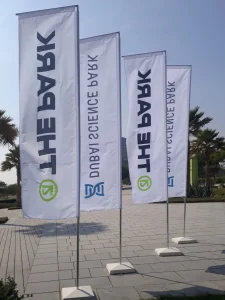 L shape Flags