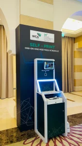 event equipment rental UAE - event kiosk