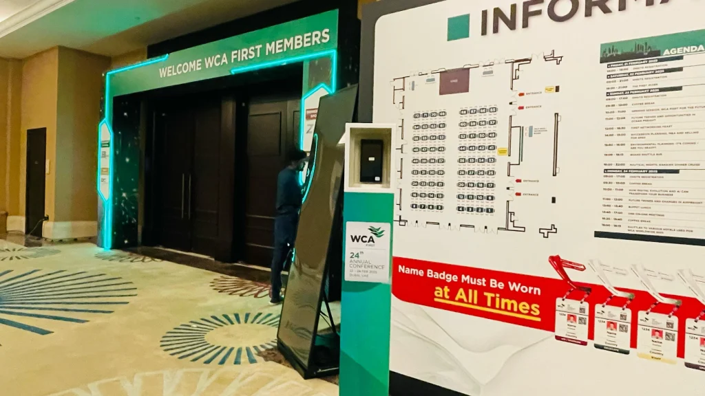 WCA event DWTC 2025 Self Scan Counter 3